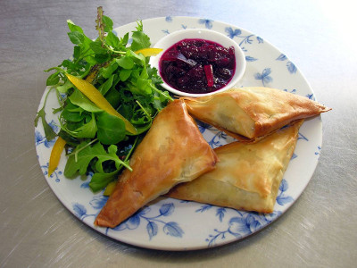 Ella's Croft - Spinach & Feta Filo Parcels